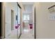 View of primary bathroom with soaking tub and neutral tones at 9175 Lakewind Dr, Indianapolis, IN 46256