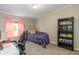 Bright bedroom features stylish decor, comfortable furniture and a cozy ambiance at 1114 E 234Th St, Sheridan, IN 46069