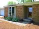 Inviting brick home with a bay window and a glass front door at 11343 E 191St St, Noblesville, IN 46060