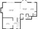 First floor plan featuring a living room, dining area, kitchen, office, and foyer at 13068 Lamarque Pl, Fishers, IN 46038