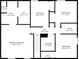 Second floor plan including bedrooms, bathrooms, laundry, walk-in closet, and hall at 13068 Lamarque Pl, Fishers, IN 46038