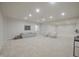 Spacious basement featuring neutral carpet, recessed lighting, and ample open space at 15201 Slateford Rd, Noblesville, IN 46062