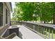 Inviting deck space with comfortable seating and views of backyard at 15201 Slateford Rd, Noblesville, IN 46062