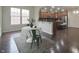 Cozy dining area with views of kitchen and natural light at 15201 Slateford Rd, Noblesville, IN 46062