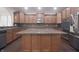 Gourmet kitchen with stainless steel appliances, granite countertops, and a large center island at 15201 Slateford Rd, Noblesville, IN 46062