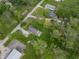 A high angle view of the home showcases its private yard and location close to streets and other homes at 1535 Whalen Ave, Indianapolis, IN 46227