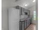 Functional kitchen featuring wood counters, modern appliances and plenty of cabinet space at 1535 Whalen Ave, Indianapolis, IN 46227