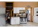Functional kitchen equipped with stainless steel appliances, ample storage and a coffee station at 1539 Evans Ave, Noblesville, IN 46060