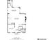 Detailed first floor plan highlighting the layout of living spaces including the living room and Gathering room at 15557 Starflower Dr, Westfield, IN 46074