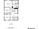 Second floor plan revealing bedroom and bathroom locations with layout and dimensions at 15557 Starflower Dr, Westfield, IN 46074