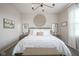Serene main bedroom with neutral tones, decorative accents and natural light at 15557 Starflower Dr, Westfield, IN 46074