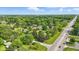 Aerial view of the neighborhood, showcasing lush greenery and well-maintained streets on a sunny day at 17 E Beechwood Ln, Indianapolis, IN 46227