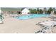 Community pool with lounge chairs and lifeguard at 174 Straughn Ln, Westfield, IN 46074