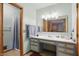 Fresh bathroom with a functional vanity, a neutral tile shower, and sleek fixtures at 1914 S Avon Ave, Avon, IN 46123