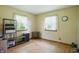 Functional bedroom with wood floors, ample natural light, and a vintage aesthetic at 1914 S Avon Ave, Avon, IN 46123