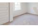 Bright bedroom with neutral carpet with large window to let in the natural light at 19652 Shadow Trace Path, Westfield, IN 46074