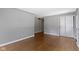 Spacious living area featuring light walls, natural wood flooring, and neutral tones at 255 N Pasadena Rd, Noblesville, IN 46062