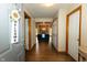 Welcoming entryway with hardwood floors that flows into the living room at 4901 E County Road 100 N, Avon, IN 46123