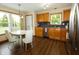 Cozy eat-in kitchen featuring stainless steel appliances and natural light at 4901 E County Road 100 N, Avon, IN 46123