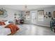 Bright bedroom with a bed, desk, and plenty of natural light at 6882 Bladstone Rd, Noblesville, IN 46062
