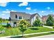 Attractive home exterior with lovely landscaping at 6882 Bladstone Rd, Noblesville, IN 46062