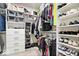 Custom walk-in closet with drawers, shelving, and hanging rods, perfect for organization at 7154 Covington St, Lebanon, IN 46052