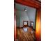 Cozy attic space features wood floors, natural light from two windows and unique architecture at 783 Woodruff Place Middle Dr, Indianapolis, IN 46201