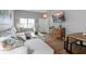 Cozy living room featuring a plush sectional sofa and stylish furnishings at 9700 River Oak E Ln, Fishers, IN 46038