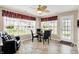Sunny breakfast nook with great natural light and views of the outdoors at 1056 Hilltop Commons Blvd, Whiteland, IN 46184