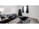 Neutrally decorated bedroom with dark trim, perfect for relaxation at 106 N Jamalee Way, Pendleton, IN 46064