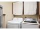 Well-equipped laundry room with modern appliances and ample natural light at 106 N Jamalee Way, Pendleton, IN 46064