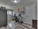 Bright office features a sporty theme and is ready for productivity and focus at 1215 W Curry Rd, Greenwood, IN 46143