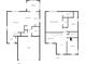 A detailed floor plan showcasing the layout of the home including the living room, kitchen, bedrooms and garage at 1525 Bluestem Dr, Greenwood, IN 46143