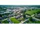 Charming neighborhood aerial showcasing well-maintained homes, green spaces, and nearby amenities at 1622 Cornell Ave, Indianapolis, IN 46202