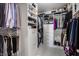 Organized walk-in closet with custom shelving and hanging space at 1622 Cornell Ave, Indianapolis, IN 46202