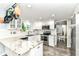 Well-equipped kitchen with granite countertops, stainless steel appliances, and ample cabinet space at 164 Wellington Pkwy, Noblesville, IN 46060
