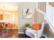 Relaxing living area with comfortable seating and stylish decor near staircase at 2230 N Pennsylvania N St # 7, Indianapolis, IN 46205