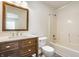 Bathroom featuring a wood framed mirror and vanity at 4103 Caddy Way, Indianapolis, IN 46268