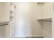 Spacious walk-in closet with custom shelving and ample storage space at 4103 Caddy Way, Indianapolis, IN 46268