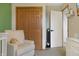 Spacious Bedroom features a glider, closet, and drawers, creating a serene space for your little one at 4442 Victory Cir, Indianapolis, IN 46203