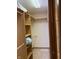 Walk-in closet features built-in shelving to maximize storage space at 5148 Constitution Ct, Columbus, IN 47203