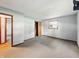 Bedroom with closet and neutral walls, ready for your personal touch at 5240 Southdale Dr, Indianapolis, IN 46217