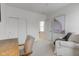 Bright office with closet, white walls, large windows, and desk area at 729 Greenford N Trl, Carmel, IN 46032