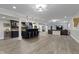 Expansive basement with a bar, large sectional sofa, and open layout, perfect for entertaining at 16550 Gleneagles Ct, Noblesville, IN 46060