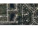 An aerial view shows the location of this lovely residential property and the beautiful surrounding neighborhood at 1819 Quiet Haven Cir, Indianapolis, IN 46229