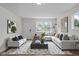 Inviting living room featuring contemporary decor, plush seating, and natural light at 1948 Bloyd Ave, Indianapolis, IN 46218