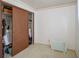 Cozy bedroom featuring closet storage, neutral carpet, heater, and a window for natural light at 307 E 5Th St, Sheridan, IN 46069