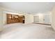 Open-concept living space featuring beautiful wood built-ins and tons of space for entertaining at 3714 Timberview Ct, Anderson, IN 46011