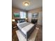 Relaxing bedroom with comfortable bed, stylish decor and window for natural light at 5011 Amber Creek Pl # 205, Indianapolis, IN 46237