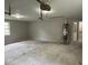 This large garage has room for two cars, a water heater and access to the back yard at 724 Iroquois St, Anderson, IN 46012